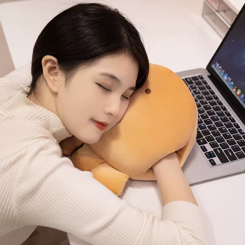 New Funny Cute Multiple Styles Anime Cartoon Octopus Ball Hands Warmer Plush Pillow Soft Comfy Warming Hands Pillow Nice Gift